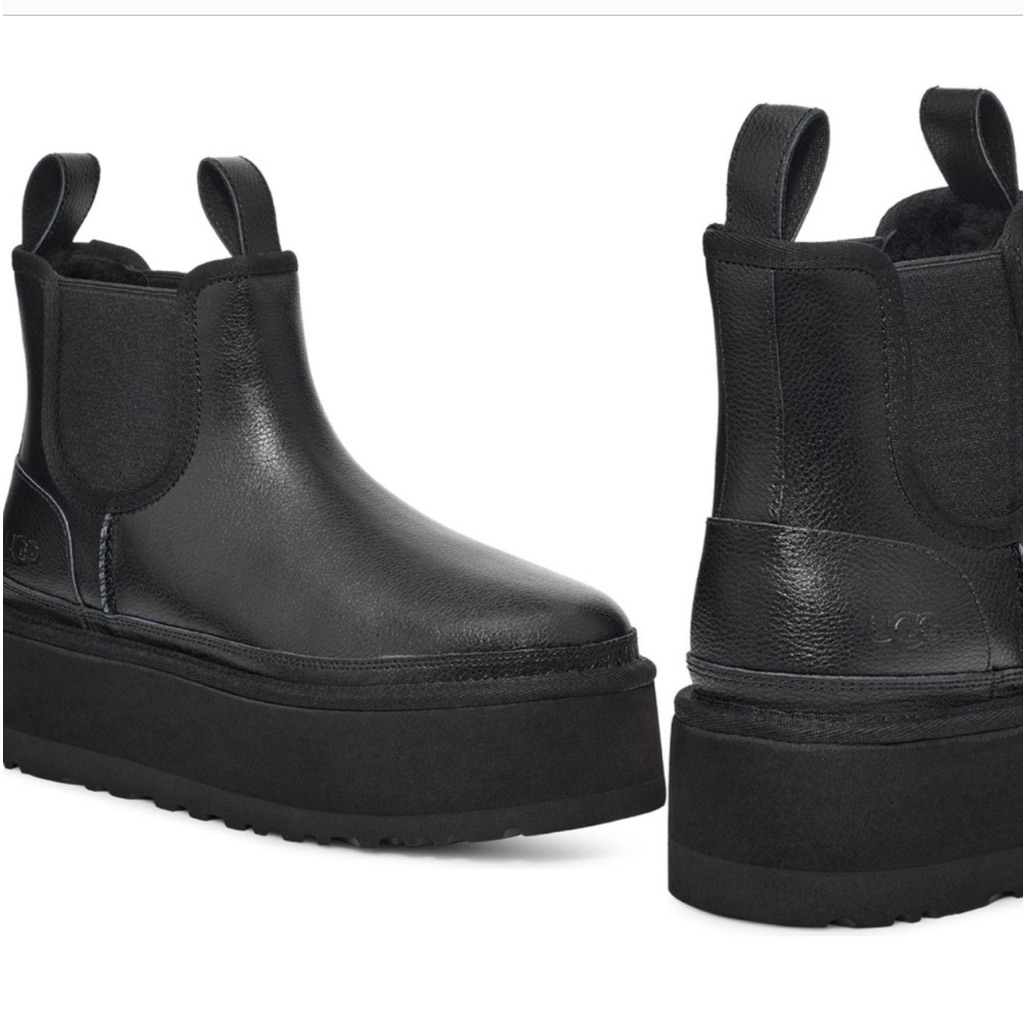 Ugg Neumel Platform Chelsea Boots 10